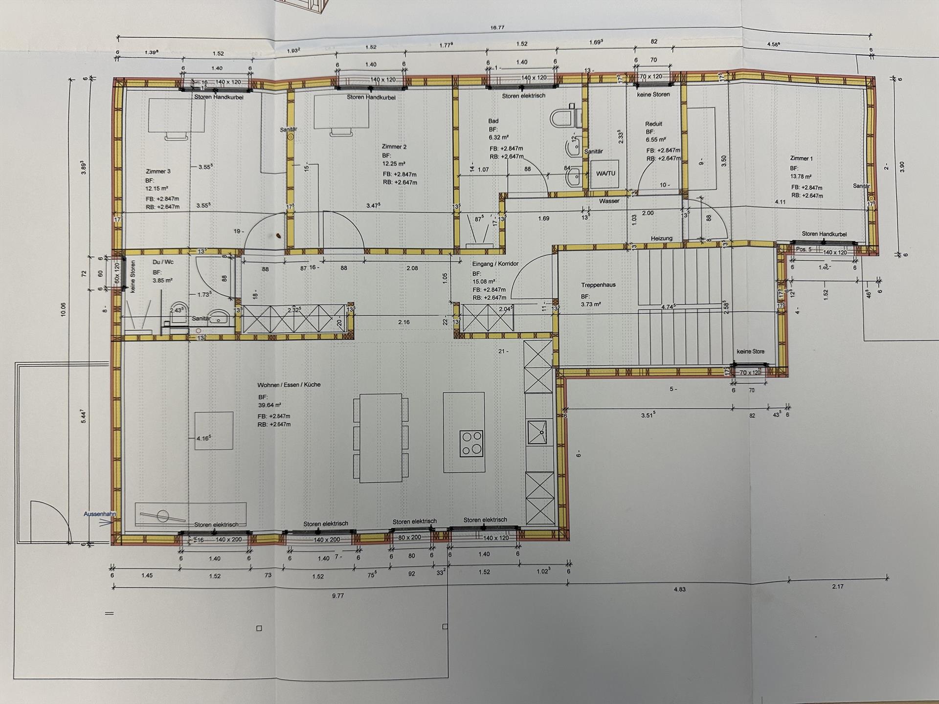 Grundrissplan